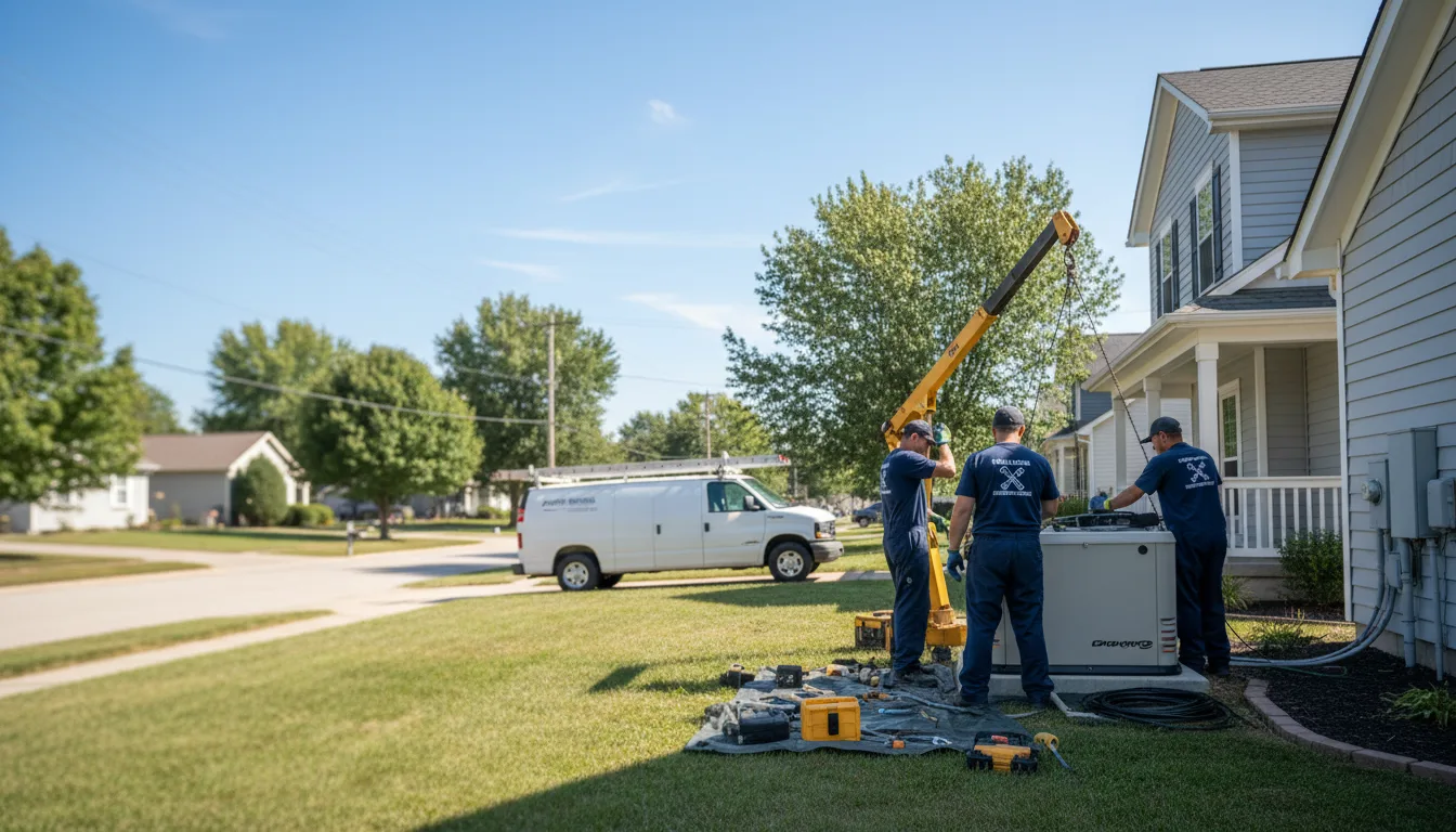 Generator Installation in Danvers, IL near me